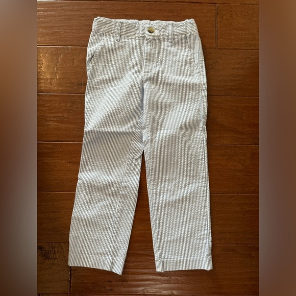 COPY - Janie and Jack boys Seersucker pants - Picture 2 of 5